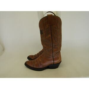 Mister Mint Womens Size 5.5 B Brown Leather Cowboy Western Boots